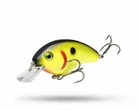 Strike King Series 4s Chartreuse Black Back 2-5FT